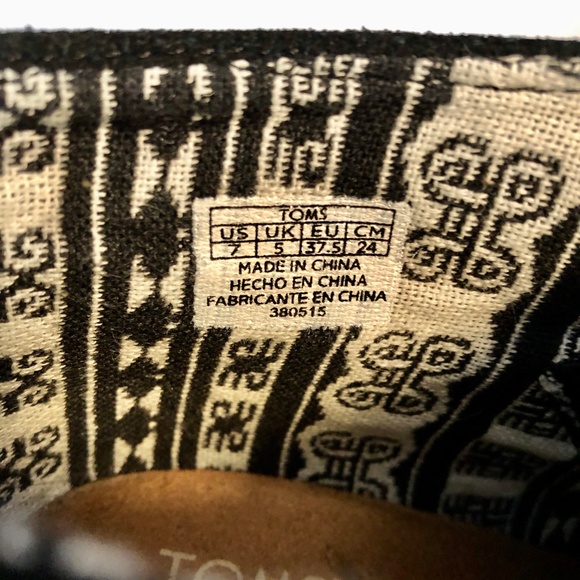 TOMS Desert Wedge Ankle/Bootie. Black. Size 7 - Picture 8 of 8